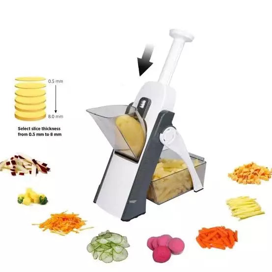 Manual Potato Cutting Machine Small Potato Carrot Ginger Slicer Shredder  Multi-function Potato Chips Cutter - AliExpress